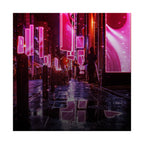 Japanese City Punk FX.3 Poster - Neon Tokyo Night Art Print