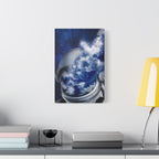 Psychedelic Astronaut Canvas Wall Art - Dreamy Space Decor