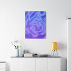 Liquid Metal Mist Pink Canvas Wall Art - Modern Textured Abstract Decor