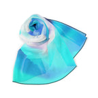 Starry Mountain Sky Scarf - Aurora Borealis Shawl
