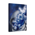 Psychedelic Astronaut Canvas Wall Art - Dreamy Space Decor