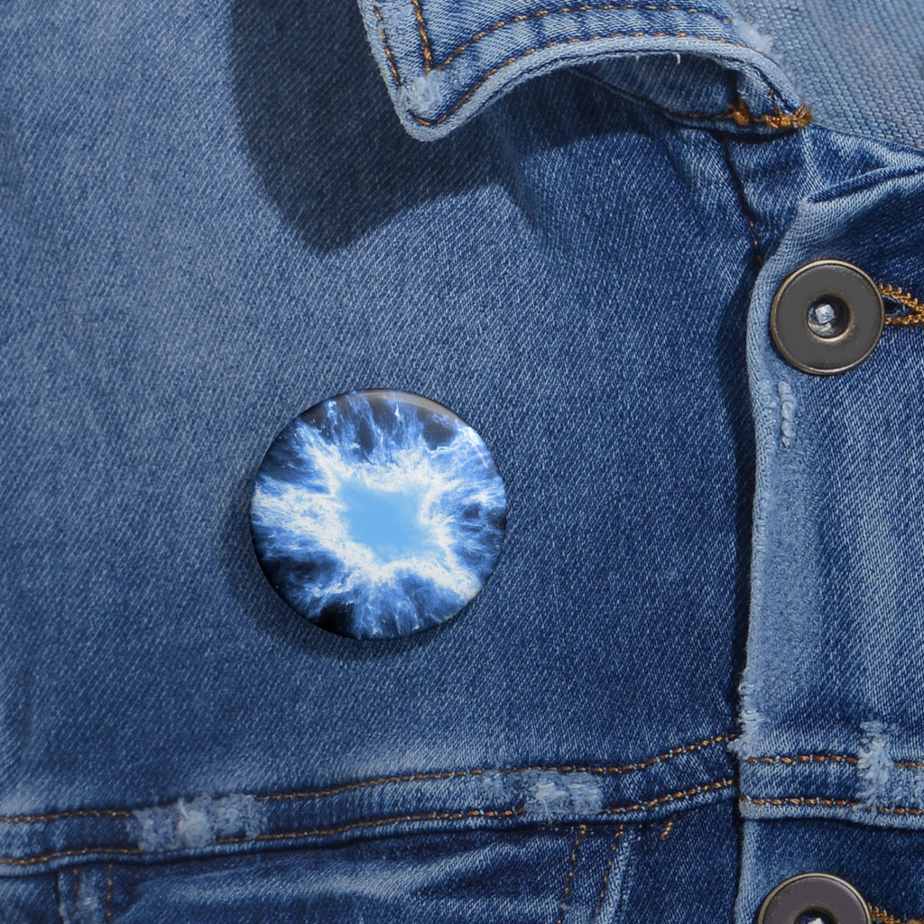 Space Horizon Creation Pin - Cosmic Nebula Art Button