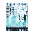 Memory Chamber Canvas Wall Art - Futuristic Sci-Fi Interior Decor
