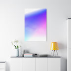 Starfield Space Galaxy Canvas Wall Art - Cosmic Purple Decor