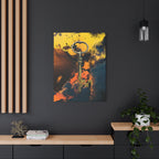 Key To The Kingdom Canvas Wall Art - Fantasy Mysterious Decor