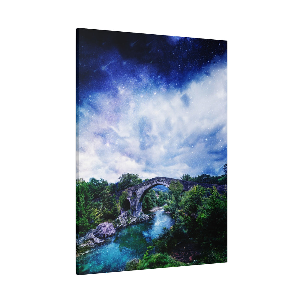 Enchanted Landscape Canvas Wall Art - Fantasy Forest Decor