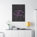 Eye of the Lost Cosmic Canvas Art - Mystical Third-Eye Galaxy Decor