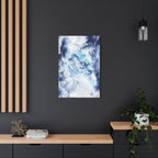 Blue Sky Dragon Canvas Wall Art - Celestial Fantasy Decor