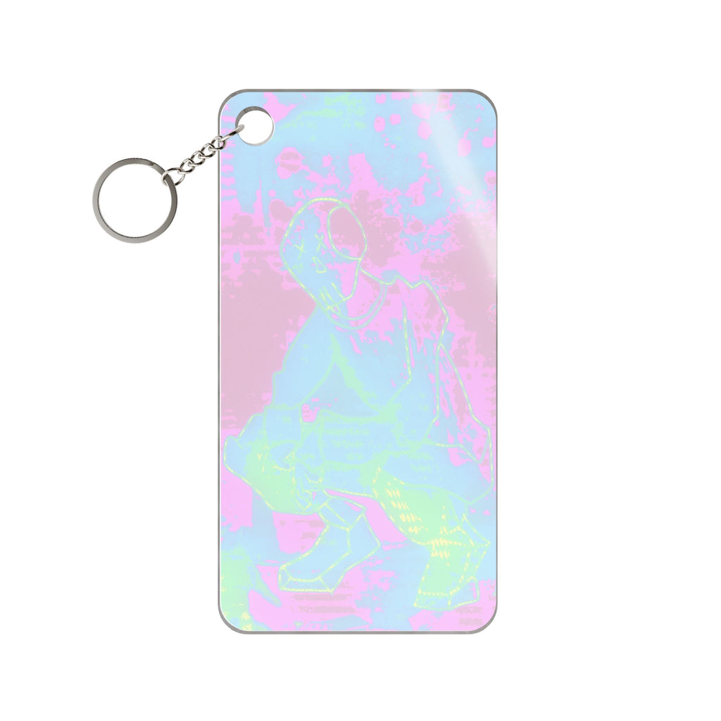 Melted Zone Keychain - Abstract Melt Acrylic Charm