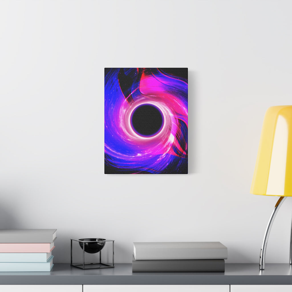 Neon Wave Horizon Canvas Wall Art - Special Edition Retro 80s Sunset