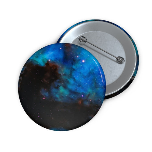 Stellar Castle Window Pin - Galaxy Cosmos Art Button