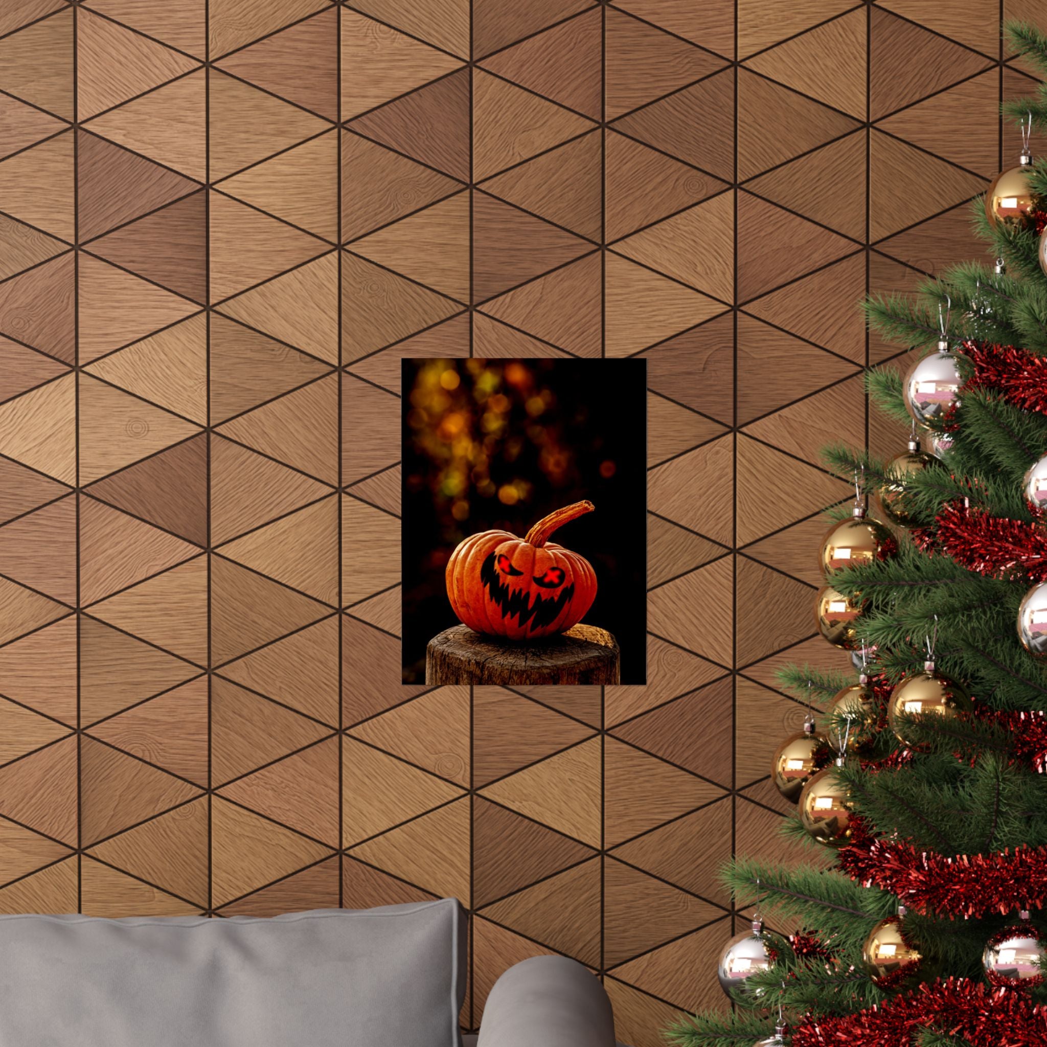 The Pumpkin Nightmare Matte Poster Print