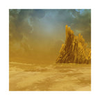 Desert Graveyard Poster - Dark Landscape Art Print