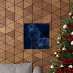 Wolf Pack Matte Vertical Posters - Stunning Wildlife Art for Nature Lovers - Perfect for Home & Office Decor
