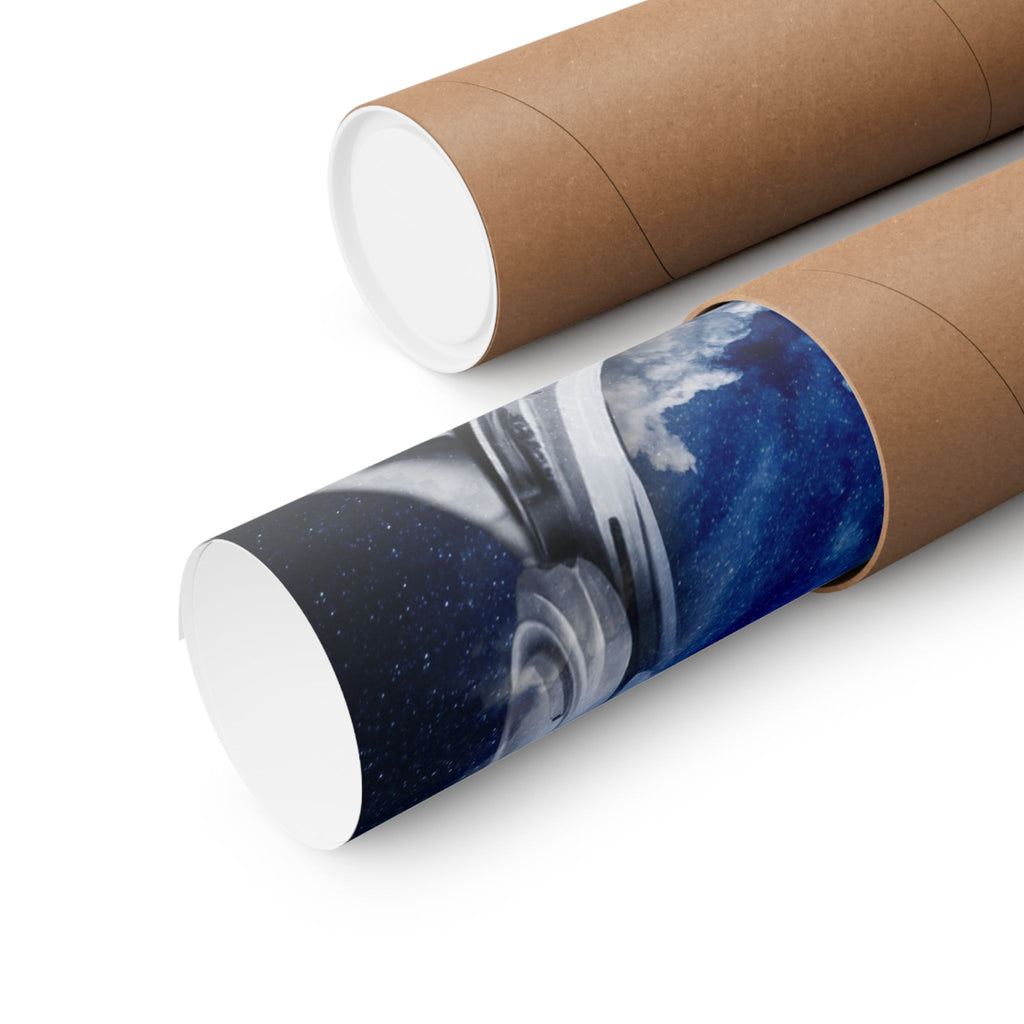 Astronaut in the Clouds Poster - Dreamy Space Art Print