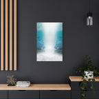Lost Lovers Canvas Wall Art - Couple Surreal Landscape Decor