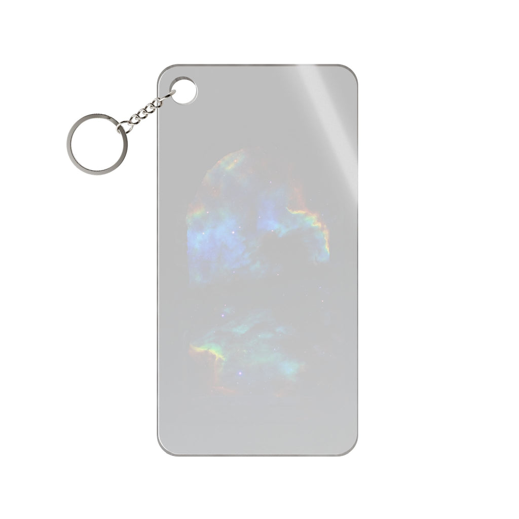 Stellar Castle Window Keychain - Galaxy Cosmos Acrylic Charm