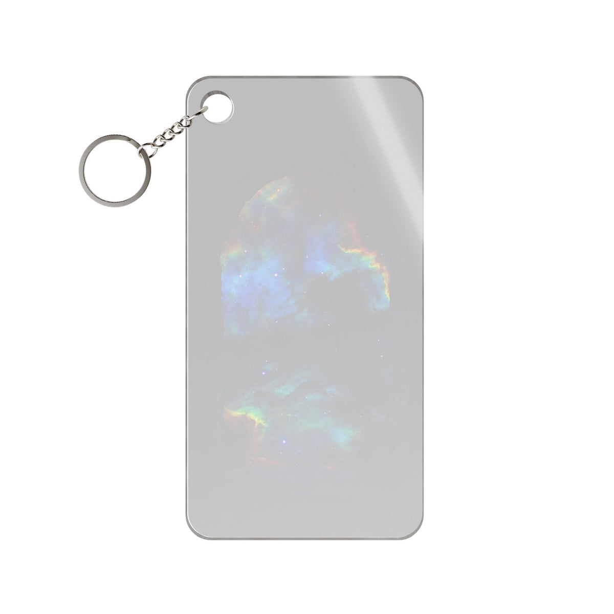 Stellar Castle Window Keychain - Galaxy Cosmos Acrylic Charm