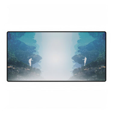 Lost Lovers Desk Mat - Couple Surreal Landscape Mouse Pad