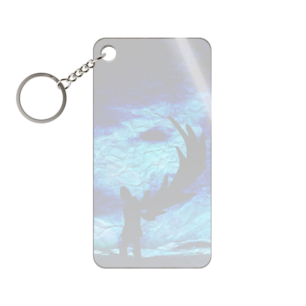 Skybound Keychain - Surreal Cloudscape Acrylic Charm