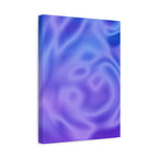 Liquid Metal Mist Pink Canvas Wall Art - Modern Textured Abstract Decor