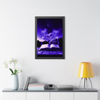 Magic Book Love Spell Framed Poster - Witchy Fantasy Wall Art