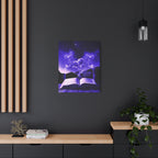 Magic Book Love Spell Canvas Wall Art - Witchy Fantasy Decor