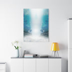 Lost Lovers Canvas Wall Art - Couple Surreal Landscape Decor