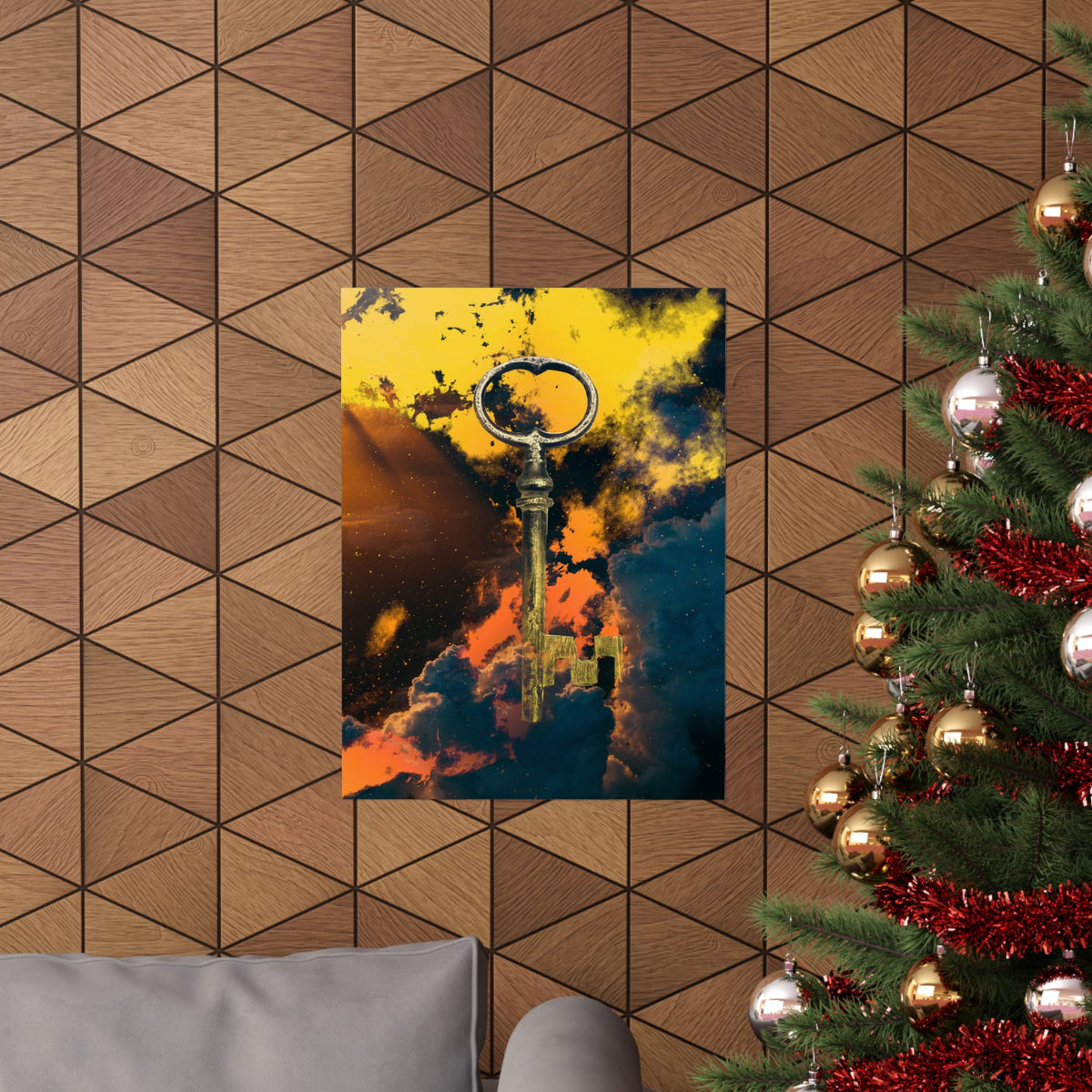 Key To The Kingdom Poster - Fantasy Mysterious Art Print