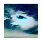Sunset Space Mountains Matte Poster Print