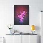 Hand of the Stars Canvas Wall Art - Celestial Cosmic Fantasy Decor
