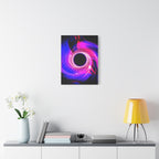 Neon Wave Horizon Canvas Wall Art - Special Edition Retro 80s Sunset