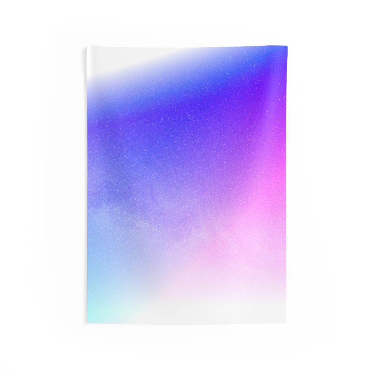 Starfield Space Galaxy Tapestry - Cosmic Purple Wall Hanging