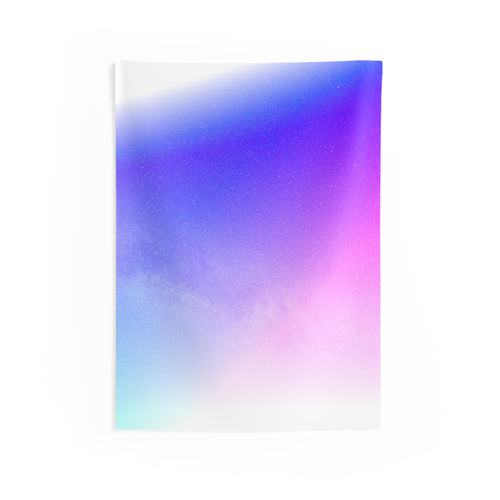 Starfield Space Galaxy Tapestry - Cosmic Purple Wall Hanging