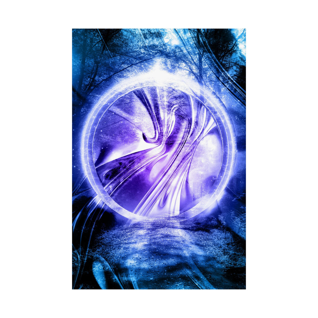 Lost Forest Magic Portal Poster - Special Edition Fantasy Art Print