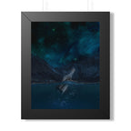 Message in a Bottle Framed Poster - Mystical Ocean Wall Art