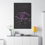 Eye of the Lost Cosmic Canvas Art - Mystical Third-Eye Galaxy Decor