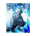 Robot Man Poster - Cyberpunk Android Art Print