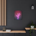 Hand of the Stars Galaxy Canvas Art - Mystical Astrology Wall Decor