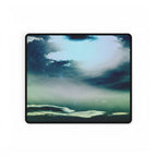 Sunset Space Mountains Retro Vaporwave Peaks Desk Mat Mousepad