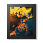 Key To The Kingdom Framed Poster - Fantasy Mysterious Wall Art
