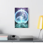 Lost Forest Magic Portal Canvas Wall Art - Mystical Fantasy Forest Decor