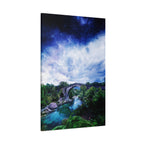 Enchanted Landscape Canvas Wall Art - Fantasy Forest Decor