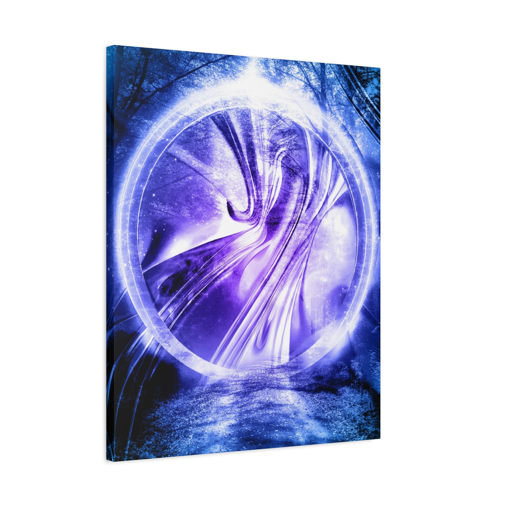 Lost Forest Magic Portal Canvas Wall Art - Special Edition Fantasy Landscape