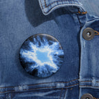 Space Horizon Creation Pin - Cosmic Nebula Art Button