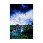 Enchanted Landscape Poster - Fantasy Forest Art Print
