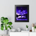 Magic Book Love Spell Framed Poster - Witchy Fantasy Wall Art
