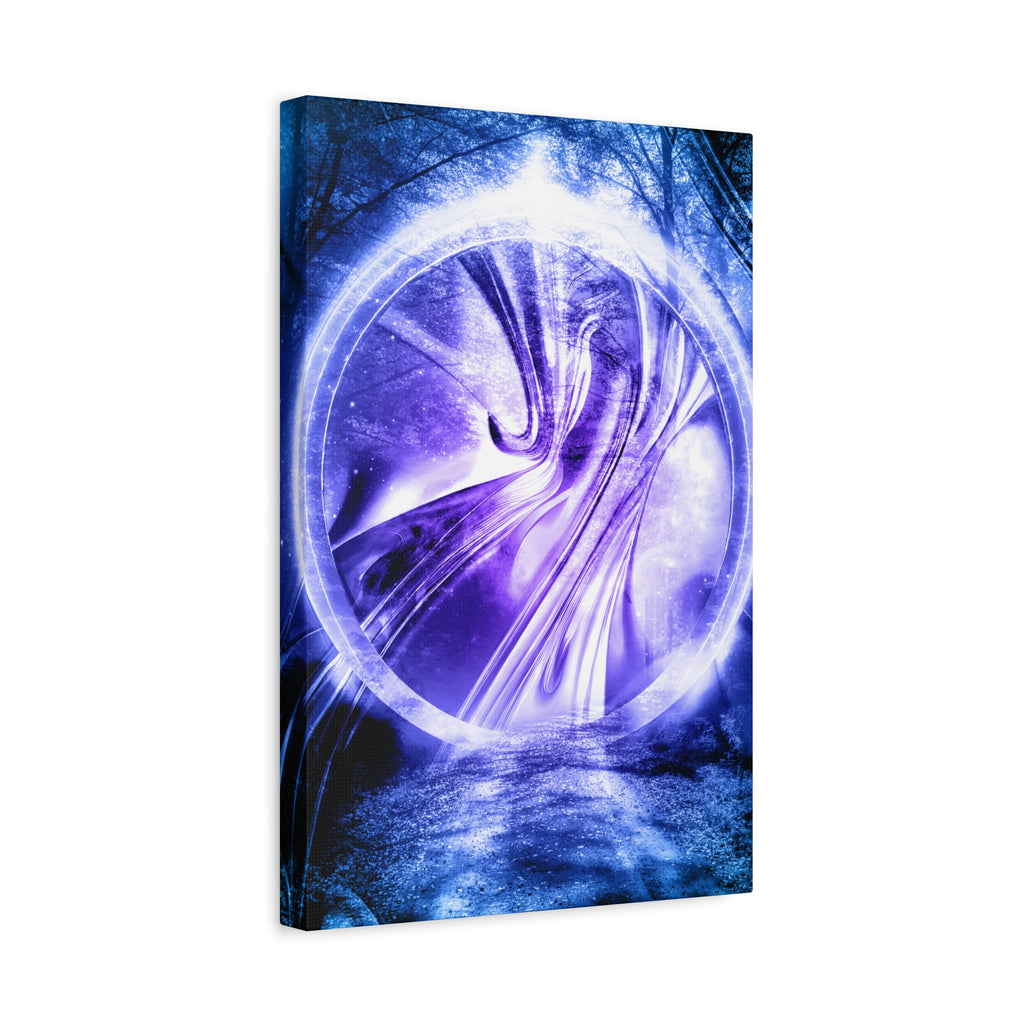Lost Forest Magic Portal Canvas Art - Enchanted Mystical Woodland Decor