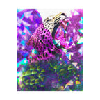 Trippy Cheetah Matte Poster Print