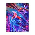 Japanese City Punk Special Edition Canvas Wall Art - Neon Japan Street